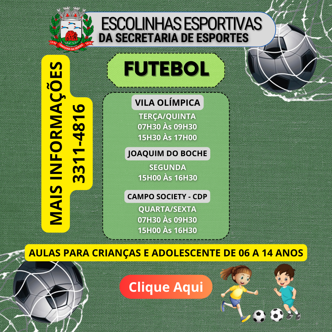 Escolinha  Futebol